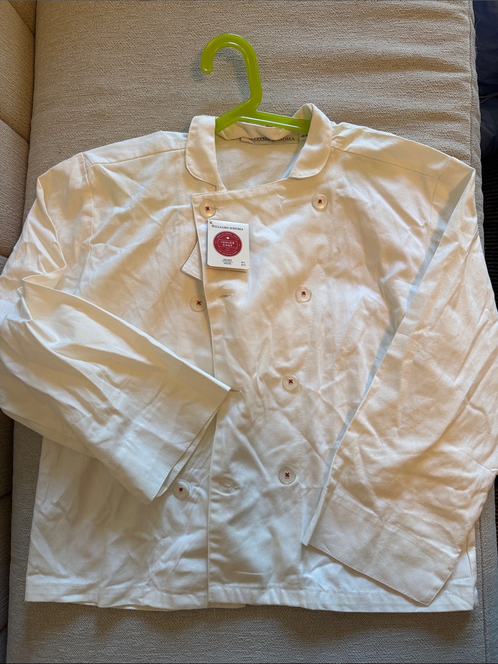 Williams Sonoma Master Chef Junior Jacket